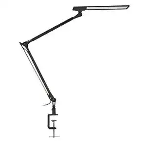 Schreibtischlampe navaris led aluminium klemmleuchte 10w