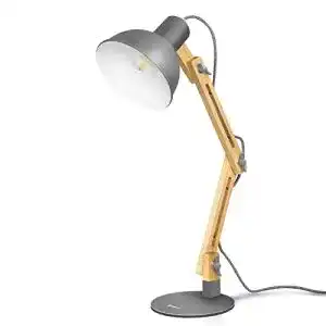 Schreibtischlampe tomons led tischlampe klassisches holz design