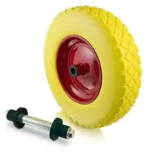 Schubkarrenrad Vollgummi