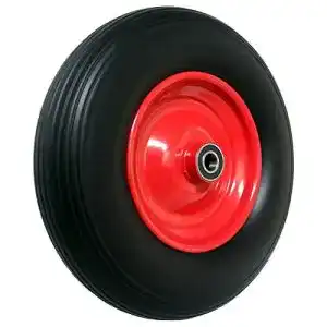 Schubkarrenrad vollgummi fronttool schubkarrenrad pannensicher