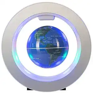 Schwebender globus senders schwimmender globus mit led leuchten