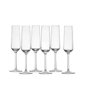 Sektglaeser schott zwiesel 26112415 pure glas champagneflute met mp