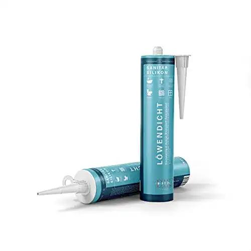 Silikon Transparent für Sanitärbereiche Löwendicht Silikon Acetat 310ml