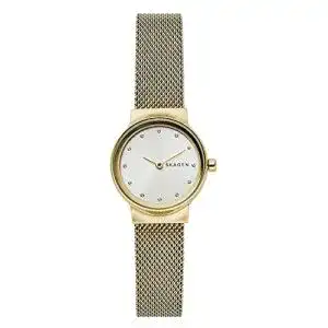 Skagen uhr skagen freja uhr fuer damen quarzwerk mit edelstahl