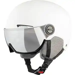Skihelm mit visier alpina arber visor q lite