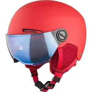 Skihelm mit visier alpina zupo visor q lite