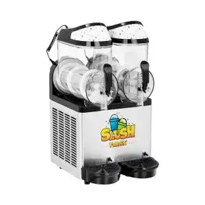 Slush maschine royal catering rcsl 2 10 2 x 10 l led 600 w nachtmodus