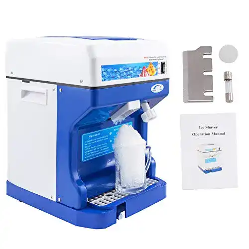 Slush-Maschine Vevor BuoQu 250W Eisrasiermaschine mit Kompressor