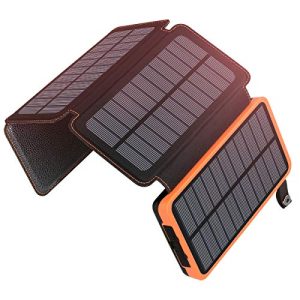 Solar-Ladegerät A ADDTOP Solar Powerbank 25000mAh tragbar