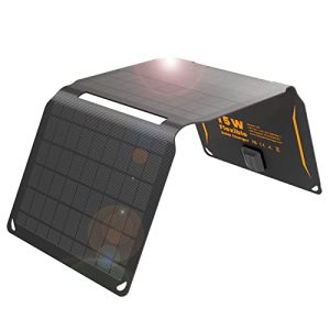 Solar-Ladegerät FlexSolar 15 W tragbares Solarpanel-Ladegerät - solar ladegeraet flexsolar 15 w tragbares solarpanel ladegeraet