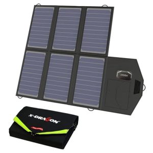 Solar-Ladegerät X-DRAGON Faltbar Solarpanel Solar Charger 40W