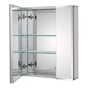 Spiegelschrank fundin aluminium badezimmer medizinschrank