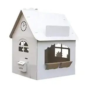 Spielhaus ecoedu house papphaus das grosse kartonhaus