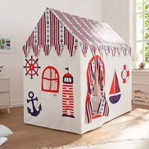 Spielhaus howa xxl spielzelt sailor incl bodenmatte baumwolle