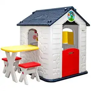 Spielhaus littletom ab 1 jahr gartenhaus kinder mit tisch