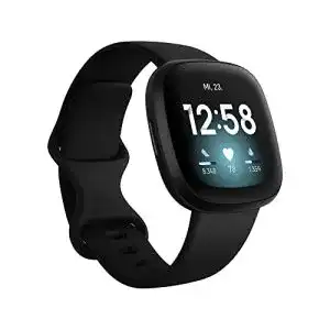 Sportuhr fitbit versa 3 health fitness smartwatch