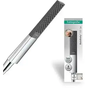 Stabhandbrause hansgrohe wassersparender duschkopf rainfinity