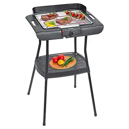 Bomann Elektrogrill BQS 2244 Stand- und Tischgrill für BBQ