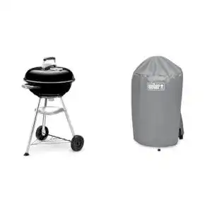 Standgrill weber 1221004 holzkohlegrill compact kettle