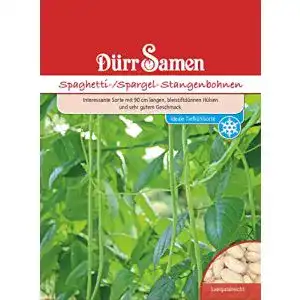 Stangenbohnen samen duerr samen spaghetti stangenbohne
