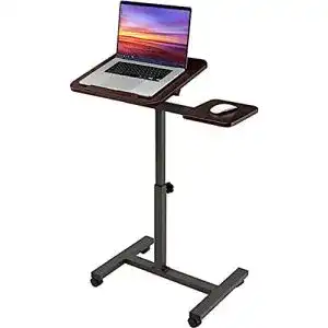 Stehpult seville classics mobiler mit beistelltisch laptoptisch