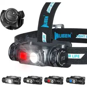Stirnlampen wuben h1 stirnlampe 1200 lumen usb stirnlampe