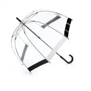 Stockschirm fulton black whitetrim transparent l041 black