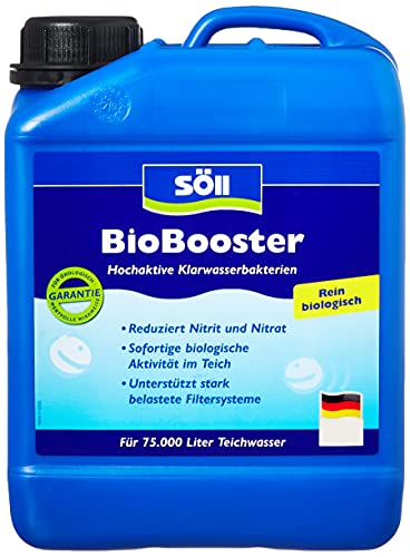 Teichbakterien Söll 81430 BioBooster für klares Wasser rein