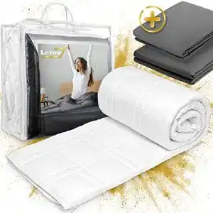 Therapiedecke leroo gewichtsdecke 135x200 8kg oekotex