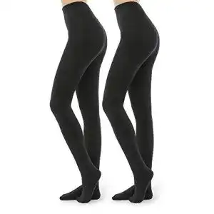 Thermo strumpfhose wakuna 2 paar fleece gefuetterte strumpfhosen