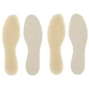 Thermosohlen green feet 2 paar einlegesohlen aus echter lammwolle