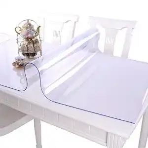 Tischfolie cieein cieht haushalt pvc transparent tischdecke