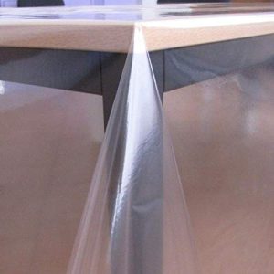Tischfolie KEVKUS Tischdecke glasklar durchsichtig transparent