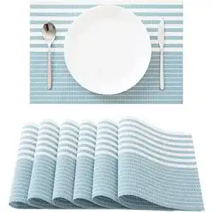 Tischsets oume platzsets 6er setrutschfest abwaschbar pvc