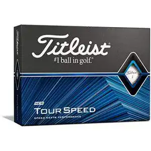 Titleist golfbaelle titleist tour speed golfball herren weiss