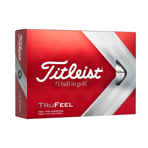 Titleist-Golfbälle Titleist TruFeel Golfbälle, Weiß