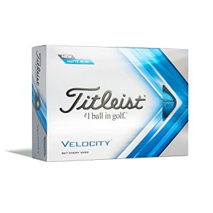 Titleist-Golfbälle Titleist Velocity Golfbälle, mattblau