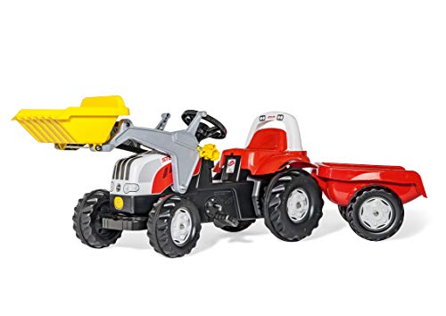 Trettraktor mit Anhänger Rolly Toys 023936 – rollyKid Steyr CVT 6165