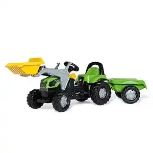 Trettraktor rolly toys rollykid deutz fahr 5115 g tb mit anhaenger