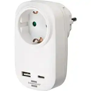 Usb steckdosenadapter brennenstuhl steckdosenadapter mit power