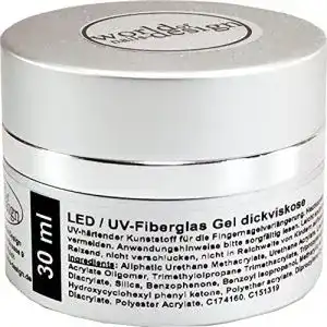 Uv gel world of nails design led fiberglas klar dickviskose 30 ml