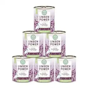 Veganes hundefutter naftie bio linsen power nassfutter menue