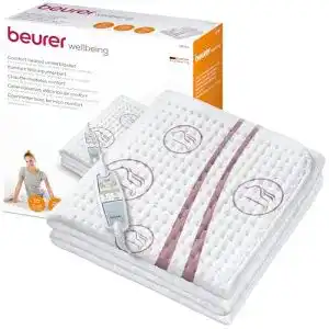 Waermeunterbett beurer ub 90 komfort waerme unterbett