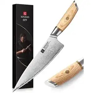 Xinzuo messer xinzuo 21 2cm kochmesser verbundstahl