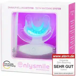 Zahnaufhellung onlysmile zahnbleaching set professionell