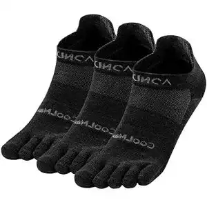 Zehensocken orrinsports fuer maenner frauen coolmax laufsocken