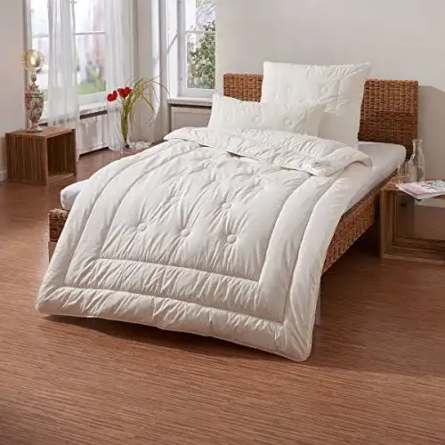 Zirbendecke Traumschlaf Merino medium mit 100% Schurwolle