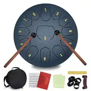 Zungentrommel jamite tongue drum 13 noten 10 zoll