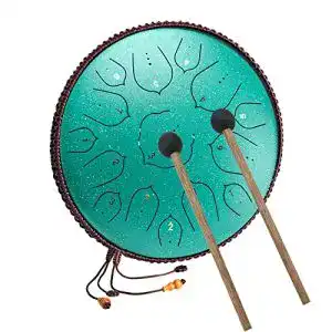 Zungentrommel miucoguier stahl d dur 15 noten 14 zoll tongue drum