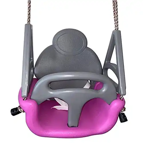 3-in-1 Schaukel Loggyland Mitwachsender Babyschaukelsitz 3in1